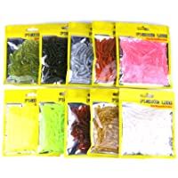 Lorsoul Espiral T peces de cebo artificial señuelo suave de rayas Gusano de pesca Spinning Softbaits Aborda Herramientas…